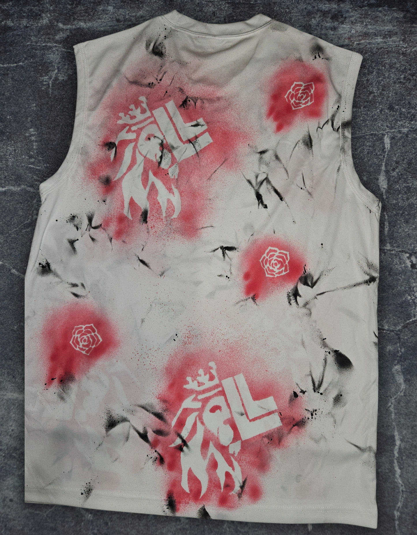 Lion Tank Red/Black